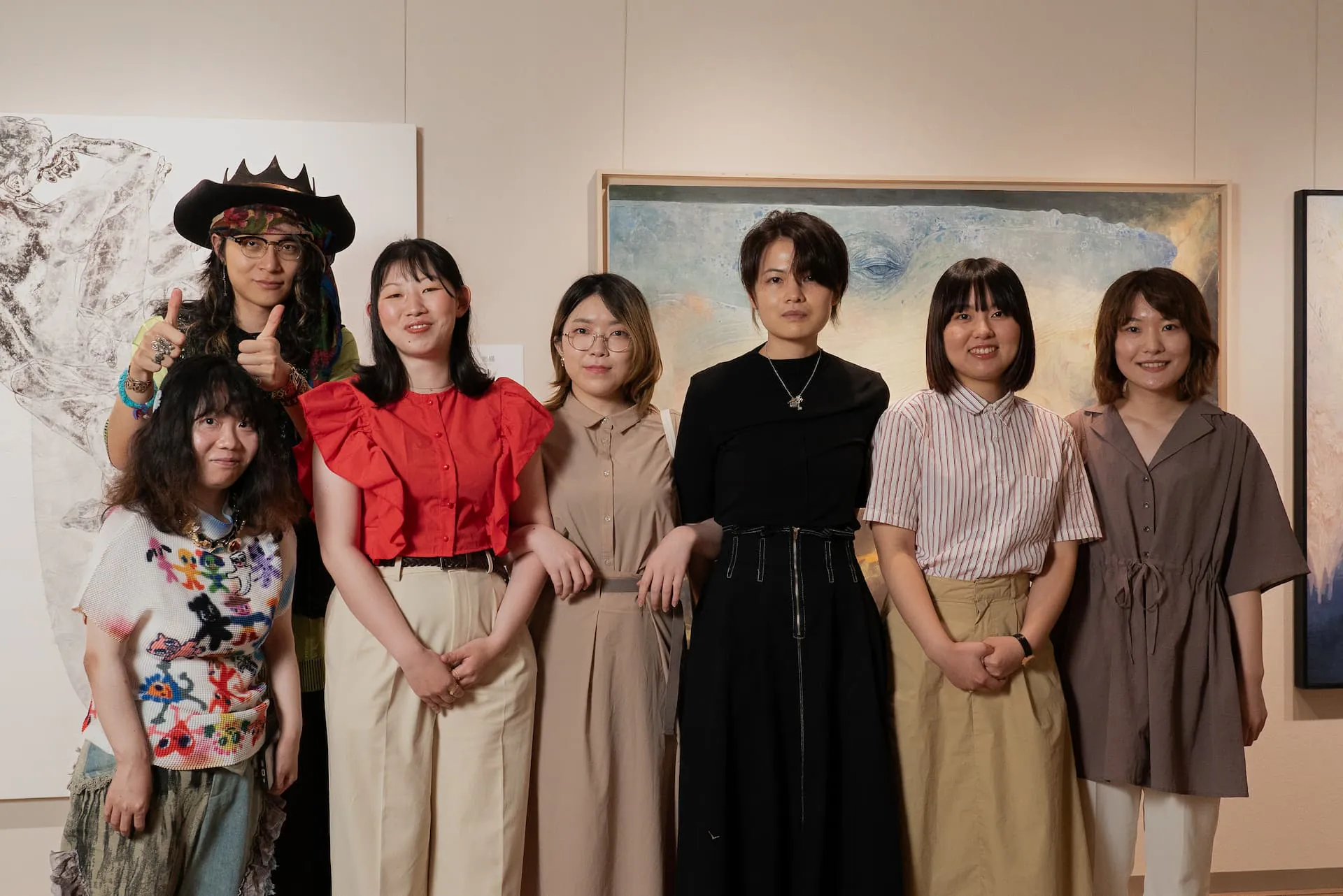 展覧会の準備・展示風景_4
